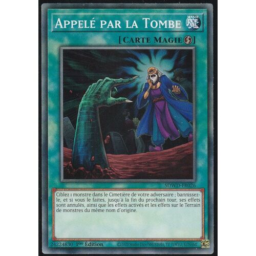 Yu Gi Oh Sdwd Fr026 Appelé Par La Tombe