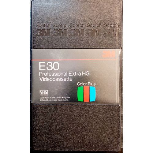 VHS E30 PROFESSIONAL EXTRA HG 3M