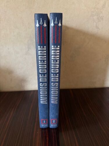 Lot De 24 Magazines Avions De Guerre - Relié En 2 Volumes - Éditions Atlas 1986