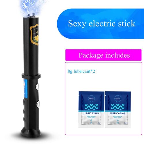 Vibromasseur Anal Sm À Choc Électrique Pour Homme Et Femme, Bâton D'orgasme, Éthicateur De Clitoris, Pour Entraînement Sexuel, Jouets Pour Adulte