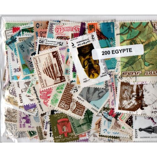 Lot 200 Timbres D'egypte
