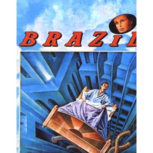 Mini Affichette De Cinéma "Brazil" 1984 Film De Terry Gilliam