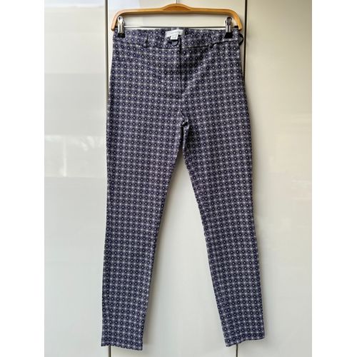 Pantalon Blanc Et Bleu Primark - Taille 40
