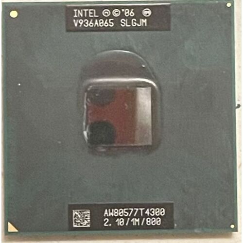 Processeur pour ordinateur portable T4300 à 2,1Ghz
