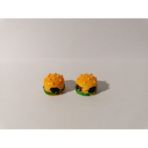 Accessoires Pour Maison De Poupées - Lot De 2 Burgers