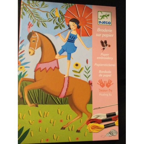 Djeco Broderie Sur Papier
