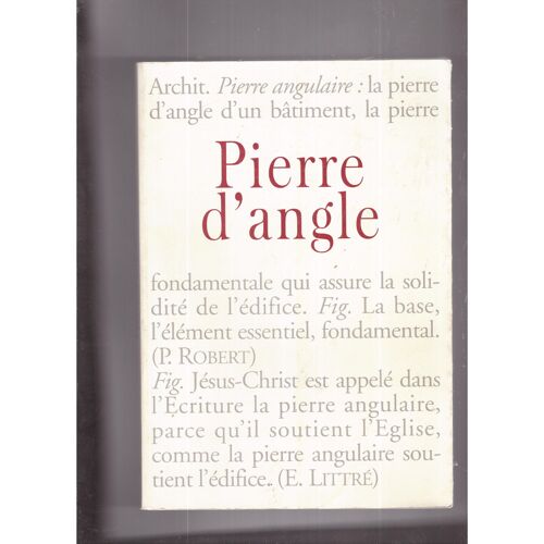 Pierre D 'angle N°1/ 1995 Revue