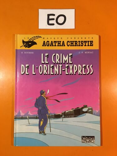 Rivière - Miniac - Agatha Christie 1 Édition Originale Eo - Le Crime De L'orient Express -