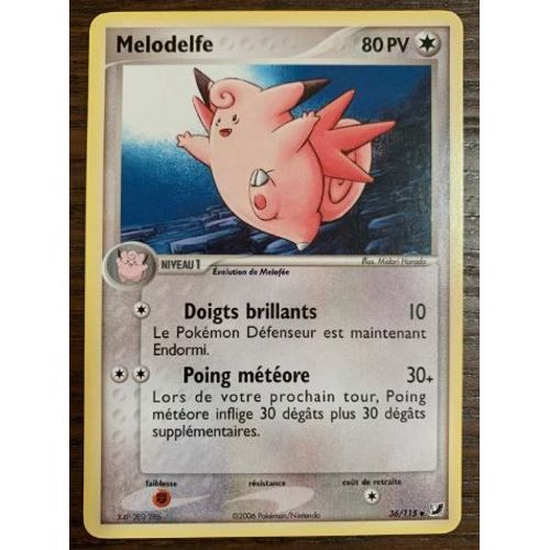 Pokémon Mélodelfe 36 / 115 Ex Forces Cachées Unco Bloc Ex