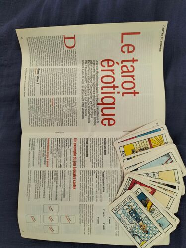 Tarot Érotique Cartes + Livret Martin Veyron Cosmopolitan