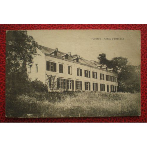Flostoy (Belgique) - Château D'emeville - Carte Postale Ancienne - Cpa