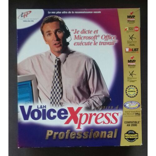 Logiciel Voice Xpress Professional "Je Dicte Et Microsoft Office Exécute Le Travail"