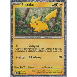 Carte Pokémon - Pikachu - 002/015 - Holo - Mac-Do 2024