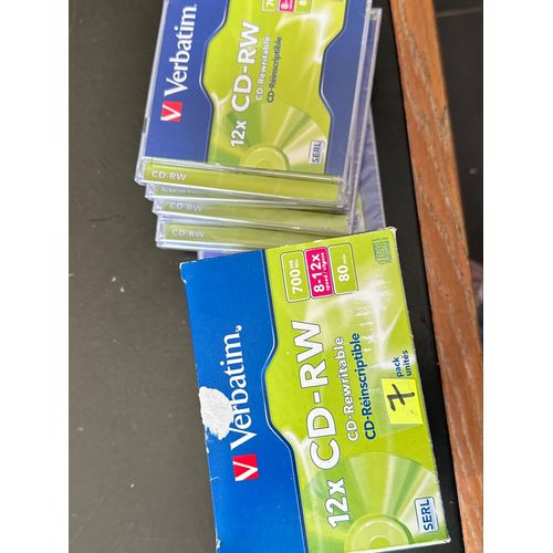 VERBATIMCD-RW lot de 7 