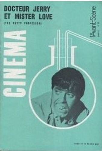L' Avant-Scène Cinéma N° 35 _ Docteur Jerry Et Mister Love (The Nutty Professor), Film De Jerry Lewis (Revue 54 Pages) _ Mars 1964