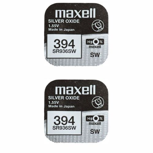 2 Piles Maxell 394 SR936SW