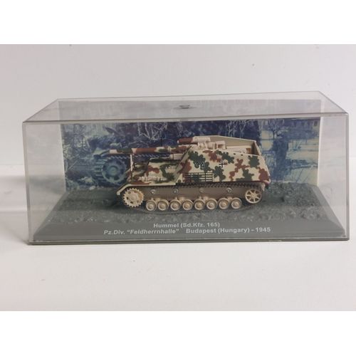 Tank Char Hummel Sd.Kfz. 165 Hungary 1945 Altaya - 1/72-Altaya
