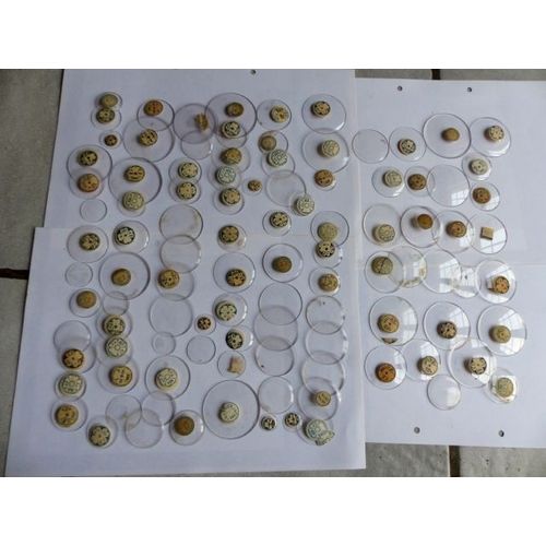 Lot De Verres Minéraux Pour Montres Goussets - Plus De 100 Pièces