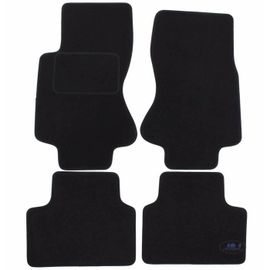 Tapis De Sol Noir Velours - J&j Automotive - Jaguar S Type 1998-2007 - Sur Mesure - Antidérapant - Imperméable