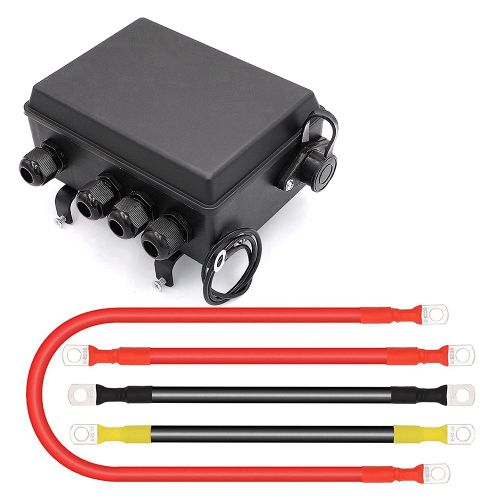 Bo?Te de Contacteur de Contr?Le de Relais de Sol¿¿No?De de Treuil pour Treuil ¿¿Lectrique ATV UTV 8000-17000Lbs 12V