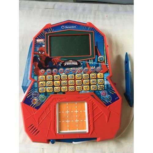 Mini Ordinateur Spiderman Sonore " Smart Note " De Clementoni