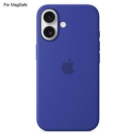 Pour Iphone 16 Coque Compatible Avec La Coque Arrière De Téléphone En Silicone Liquide Magsafe [Induction Popover] - Sa