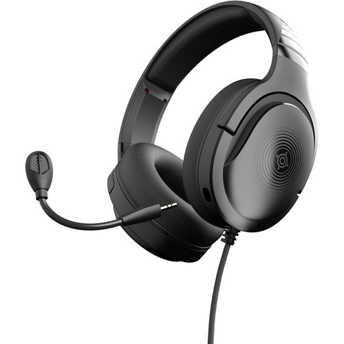 Casque Gaming Filaire Avec Micro Amovible Accessoire Gamer Léger Et Confortable Compatible Multi-Plateformes (Pc, Ps4-5 Et Switch) Noir
