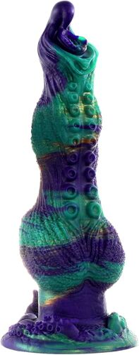 25cm Gode Monstre Godemichets Fantaisie Tentacule,Pénis Dildo Anal Silicone Chien Noeud Dragon Cheval Avec Ventouse,Stimulateur De Point G Épais Gros Pour Femme Homme Masturbation