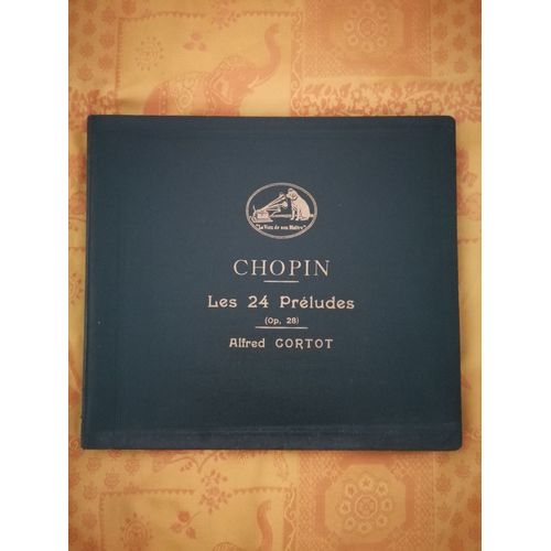 Chopin 24 Préludes Alfred Cortot 78t