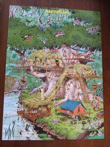Poster Bd Marsupilami - Journal De Spirou