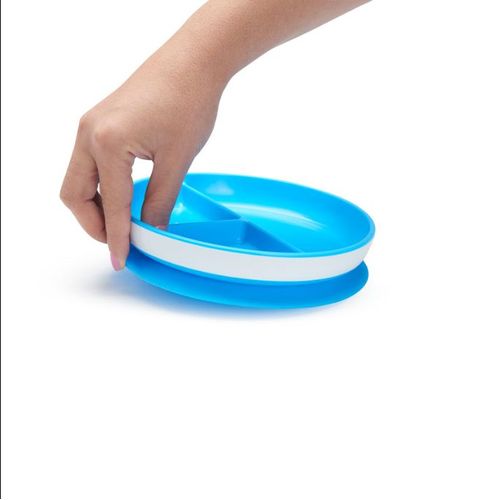Munchkin Stay Put Suction Plate Blue