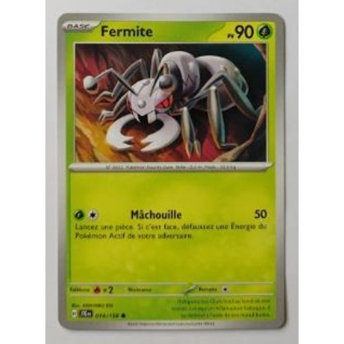 Pokémon Fermite 014 / 159 Aventures Ensemble Ev09