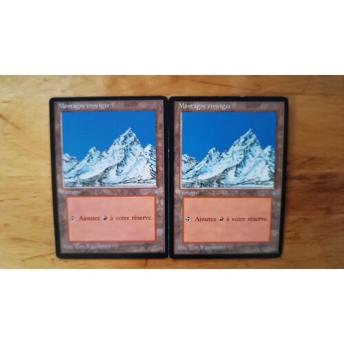 Snow-Covered Mountain // Montagne Enneigée (Ere Glaciaire)