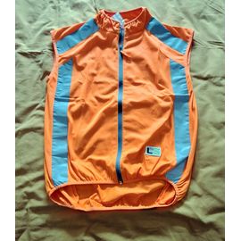 Gilet Réfléchissant L2s Visio Plus Spécial Vélo Couleur Orange Fluorescent ¿ Xl