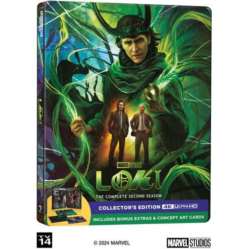 Loki: The Complete Second Season [Ultra Hd] 4k Mastering, Steelbook, Subtitled, Bilingual Packaging