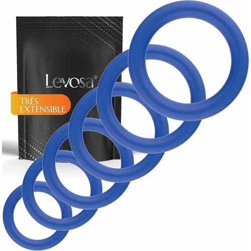 Anneaux De Pénis - Set De 6 Anneaux Péniens - Cockrings Pour Une Érection Plus Dure Et Plus Longue - Utilisable Comme Anneau Pénien Et Testiculaire.[V231]