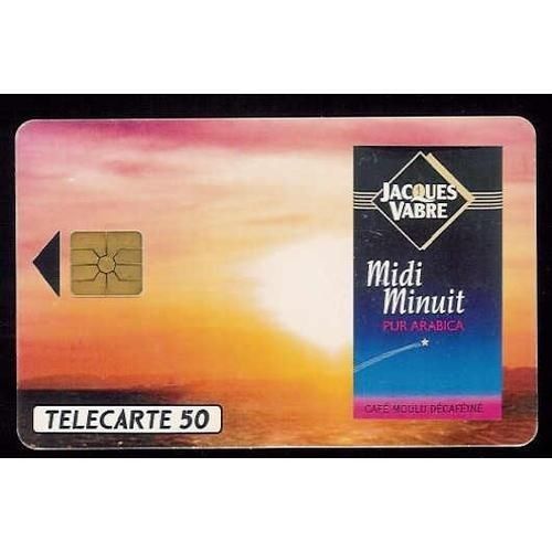 Télécarte 50 - Jacques Vabre - Midi Minuit Gem - 04/93