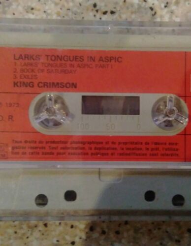Larks' Tongue In Aspic - King Crimson - Cassette Audio 
