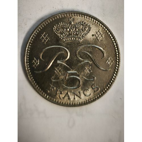 Monnaie Monaco 5 Francs 1974