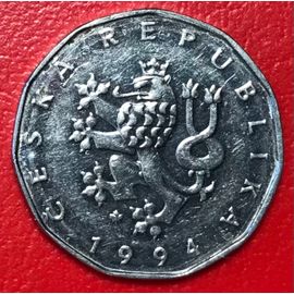 2 Korun - 1994 L - Tchecoslovaquie