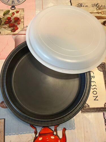 Plat À Tarte Ultra Pro Tupperware 23 Cm Vintage Avec Couvercle 