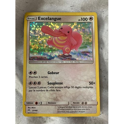 (1869) Excelangue 37/40 Pokemon 