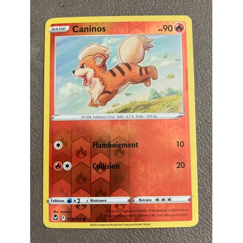 (1847) Caninos 19/195 Pokemon 