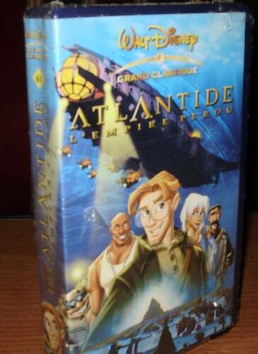 61 - Atlantide L Empire Perdu -Grand Classique-Walt Disney-Vhs- 2001 .90-0216/22