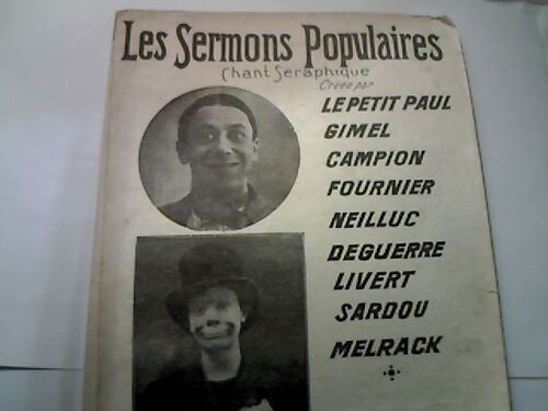 Les Sermons Populaires(Chant Seraphique)
