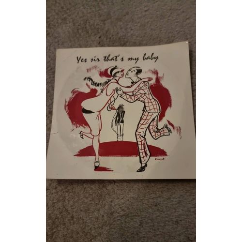 Carte Postale Musicale Ancienne " Yes Sir That's My Baby"
