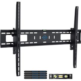 Support Mural Universel Tv 60"-100" Pouces (152-254Cm) Inclinable 75Kg & Vesa 900X600 Plasma Lcd Led Oled Curved Télévision Fixation