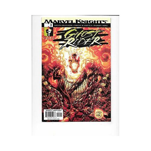 Ghost Rider # 2 ( V.O. 2001 - Mini-Series ) ** Trent Kaniuga Art & Cover **