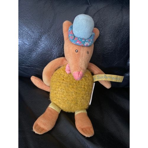 Doudou Renard Moulin Roty Orange Jaune Et Bleu Les Tartempois 20cm 
