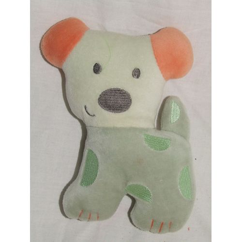 Chien Auchan Vert Orange